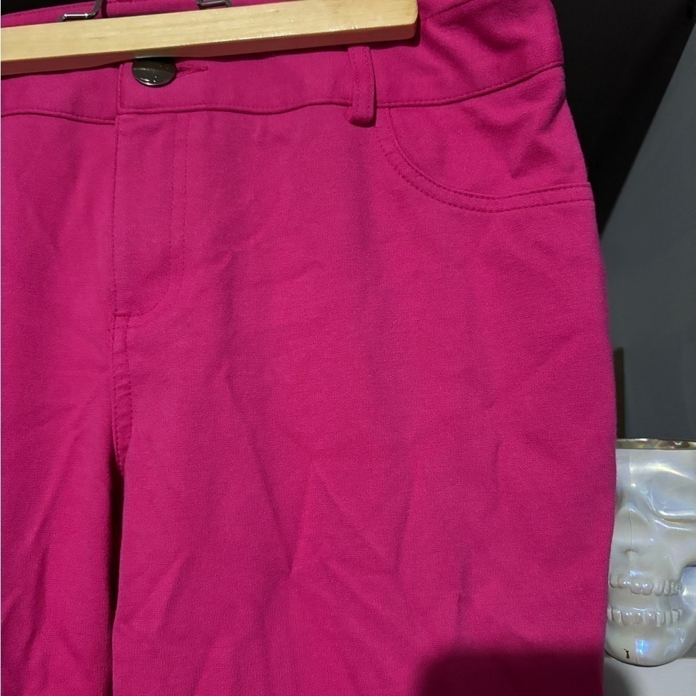 🩷Free🩷Inc pink jeggings size 10 - Picture 3 of 6